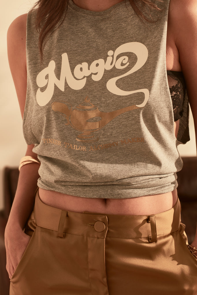 MAGIC TANK - GREY MARLE